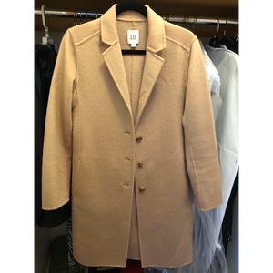 Camel Wool Peacoat